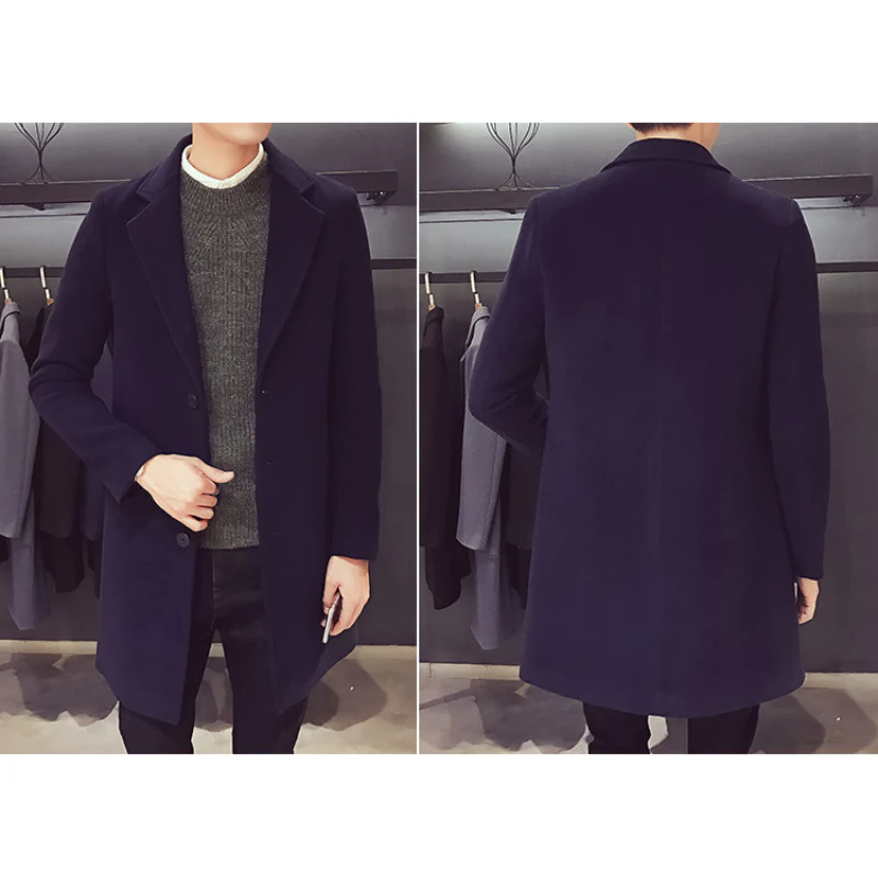 Odel | Men's Wool Coat Elegant Business Jacket - Office and Leisure - Image 14