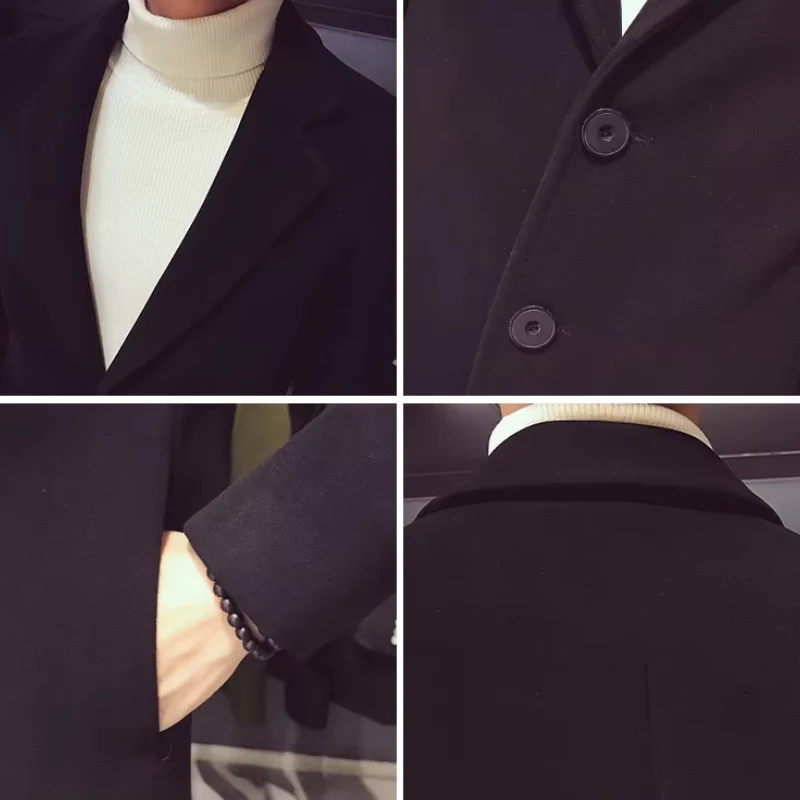 Odel | Men's Wool Coat Elegant Business Jacket - Office and Leisure - Image 16
