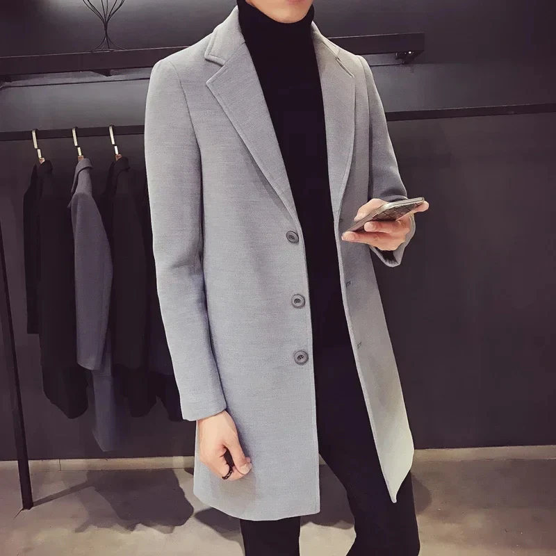 Odel | Men's Wool Coat Elegant Business Jacket - Office and Leisure - Image 18