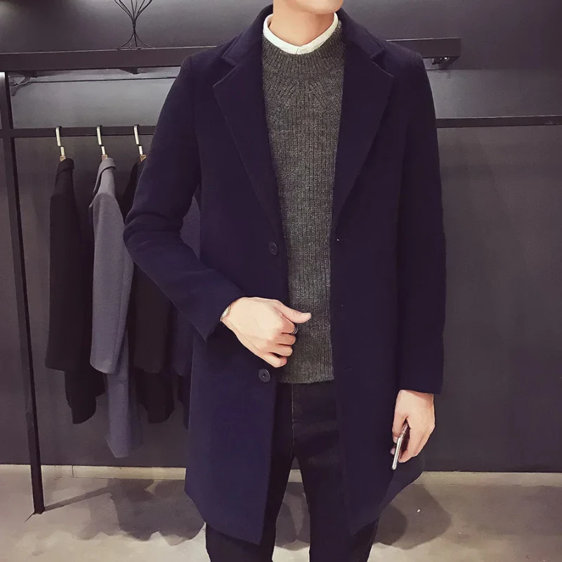 Odel | Men's Wool Coat Elegant Business Jacket - Office and Leisure - Image 19