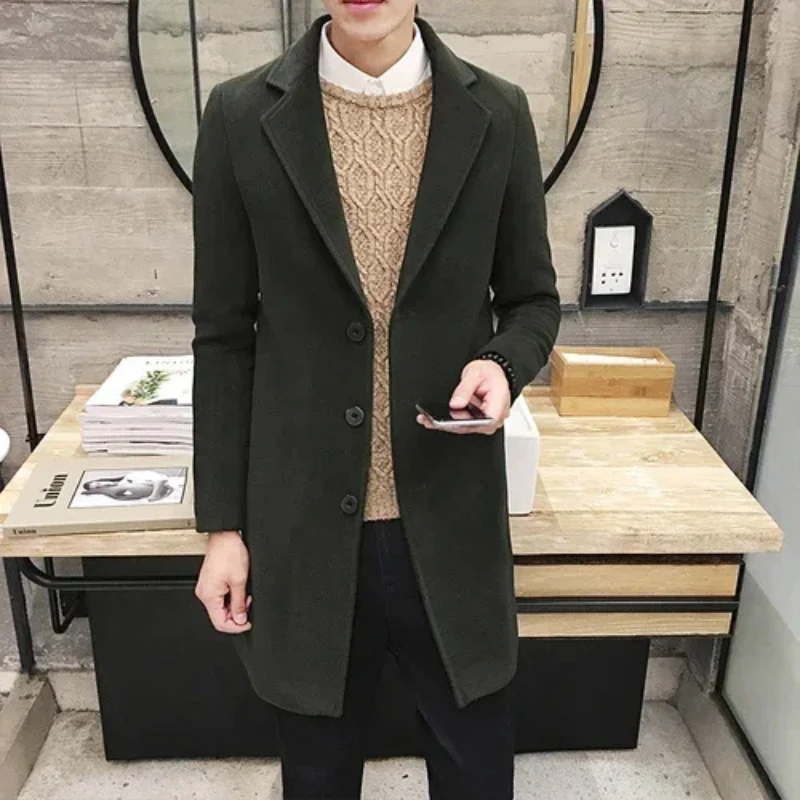 Odel | Men's Wool Coat Elegant Business Jacket - Office and Leisure - Image 21