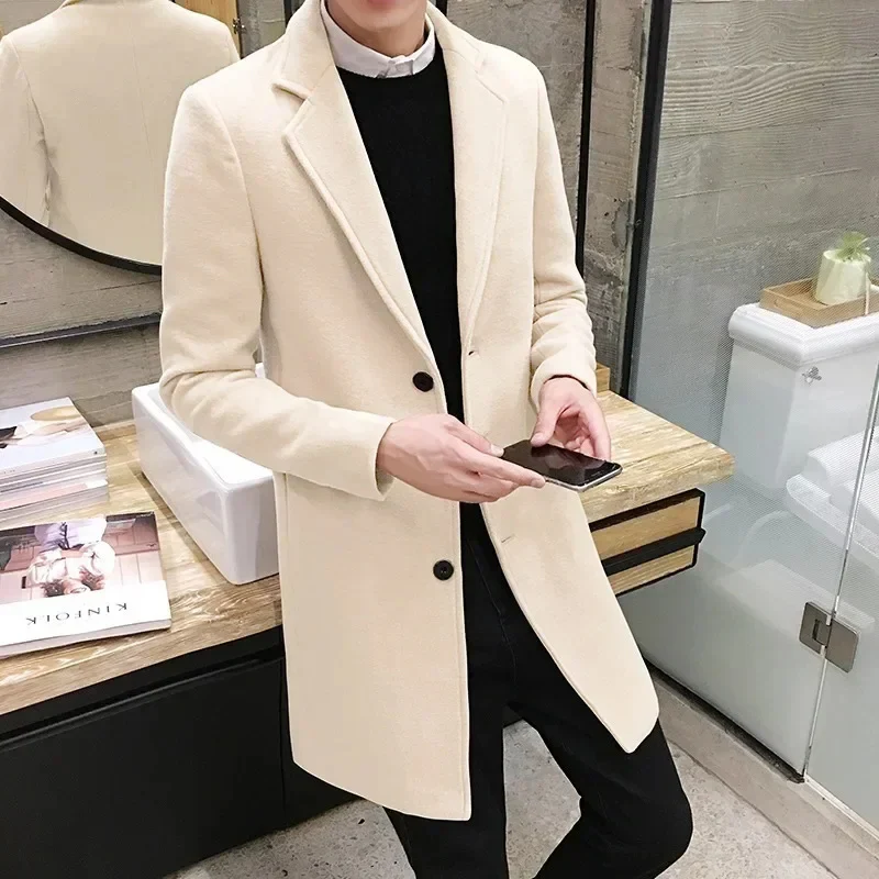 Odel | Men's Wool Coat Elegant Business Jacket - Office and Leisure - Image 22