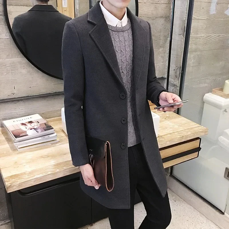 Odel | Men's Wool Coat Elegant Business Jacket - Office and Leisure - Image 23