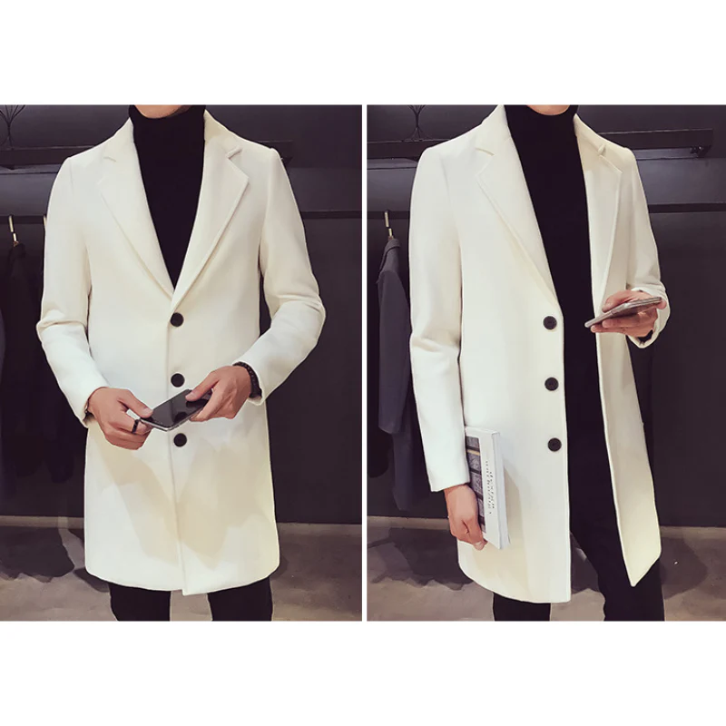 Odel | Men's Wool Coat Elegant Business Jacket - Office and Leisure - Image 5