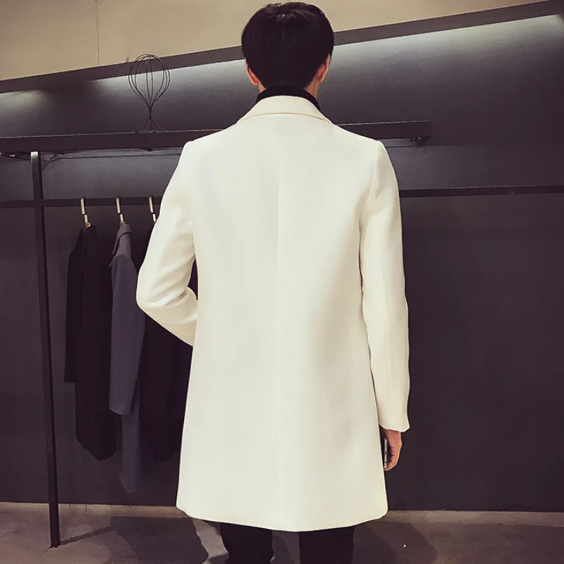 Odel | Men's Wool Coat Elegant Business Jacket - Office and Leisure - Image 6