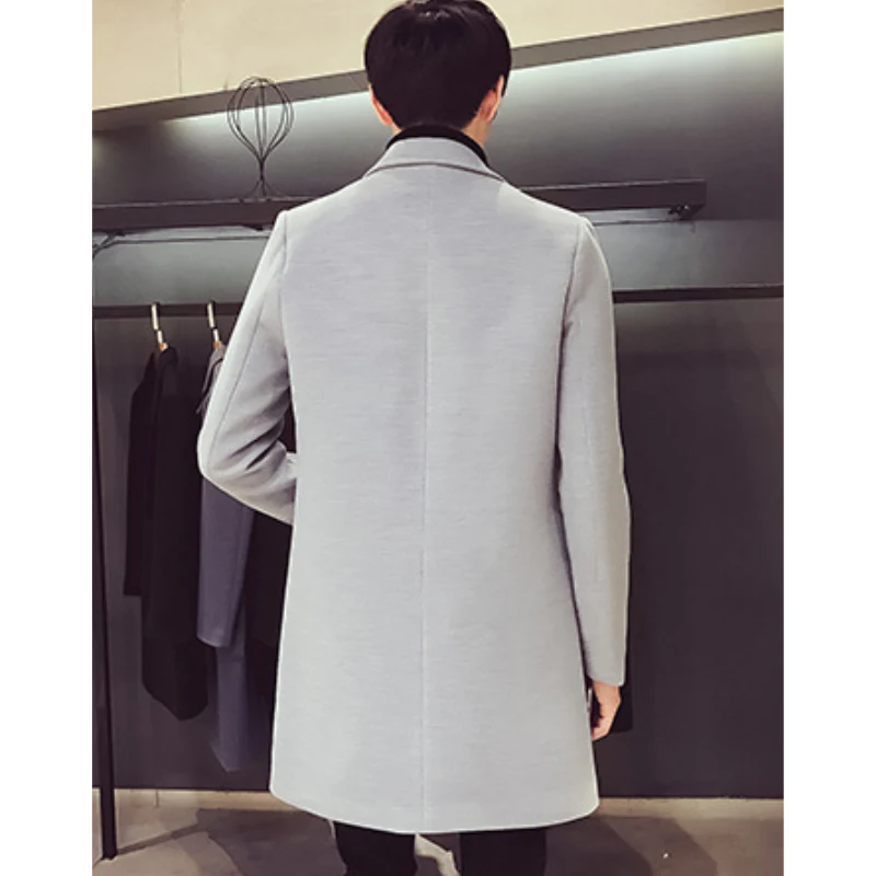 Odel | Men's Wool Coat Elegant Business Jacket - Office and Leisure - Image 8