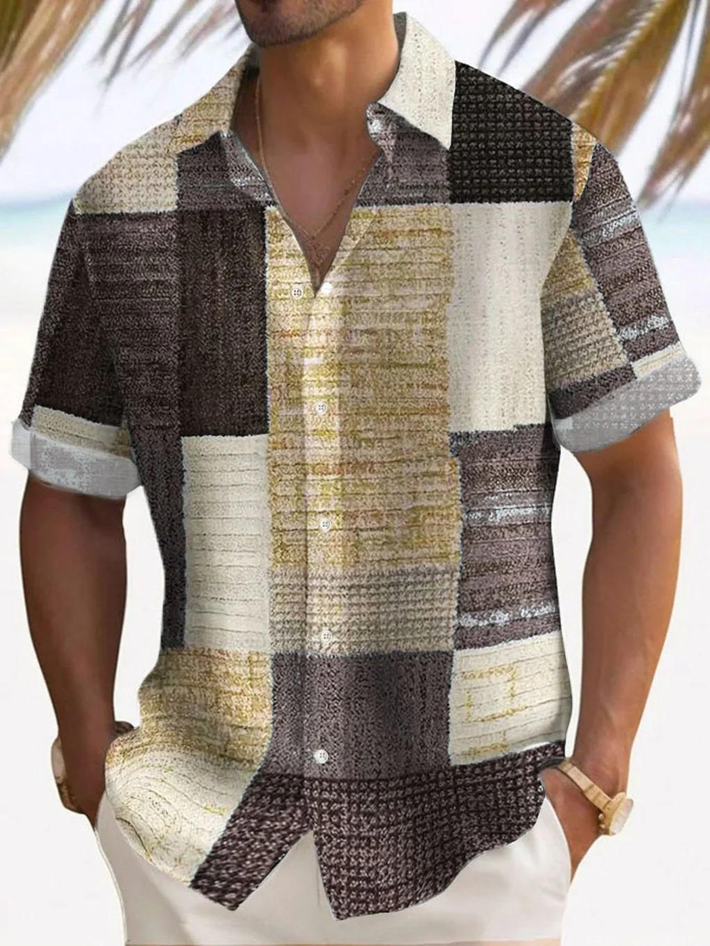 Odin | Elegant short-sleeved shirt - Image 3