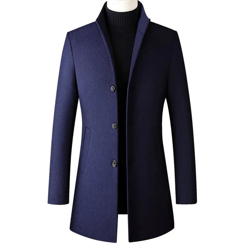 Oleg | Men's two-tone winter coat - elegant comfort for cold days - Image 10