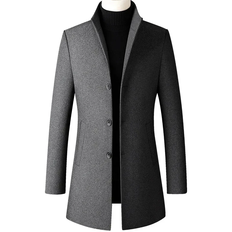Oleg | Men's two-tone winter coat - elegant comfort for cold days - Image 11