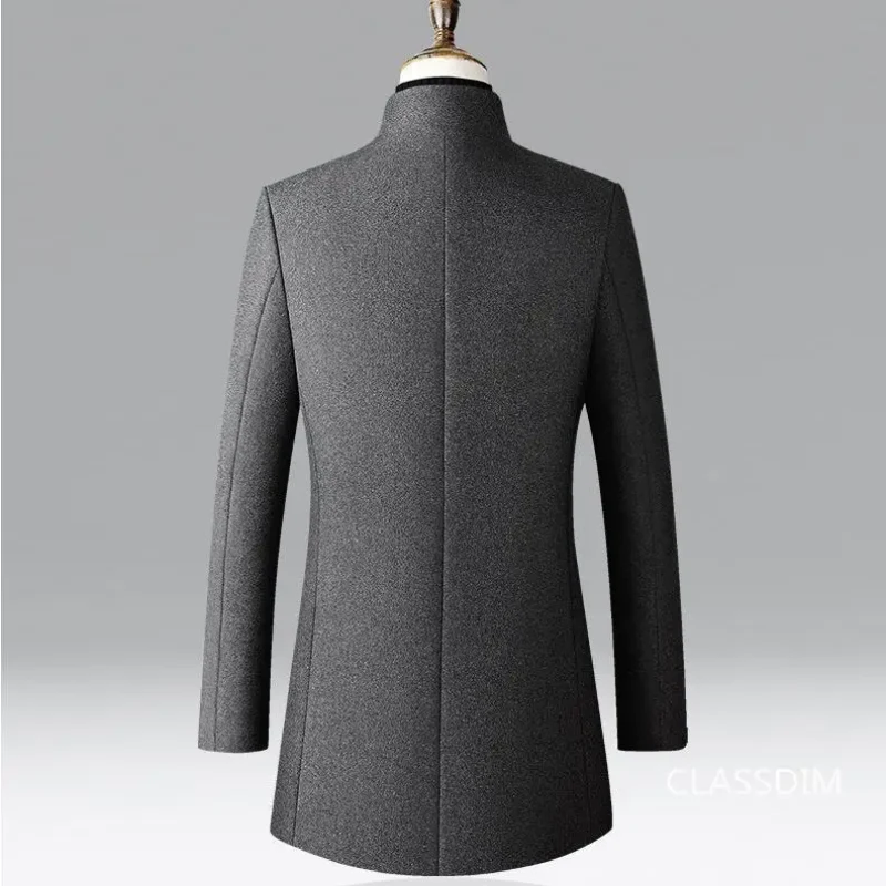 Oleg | Men's two-tone winter coat - elegant comfort for cold days - Image 14