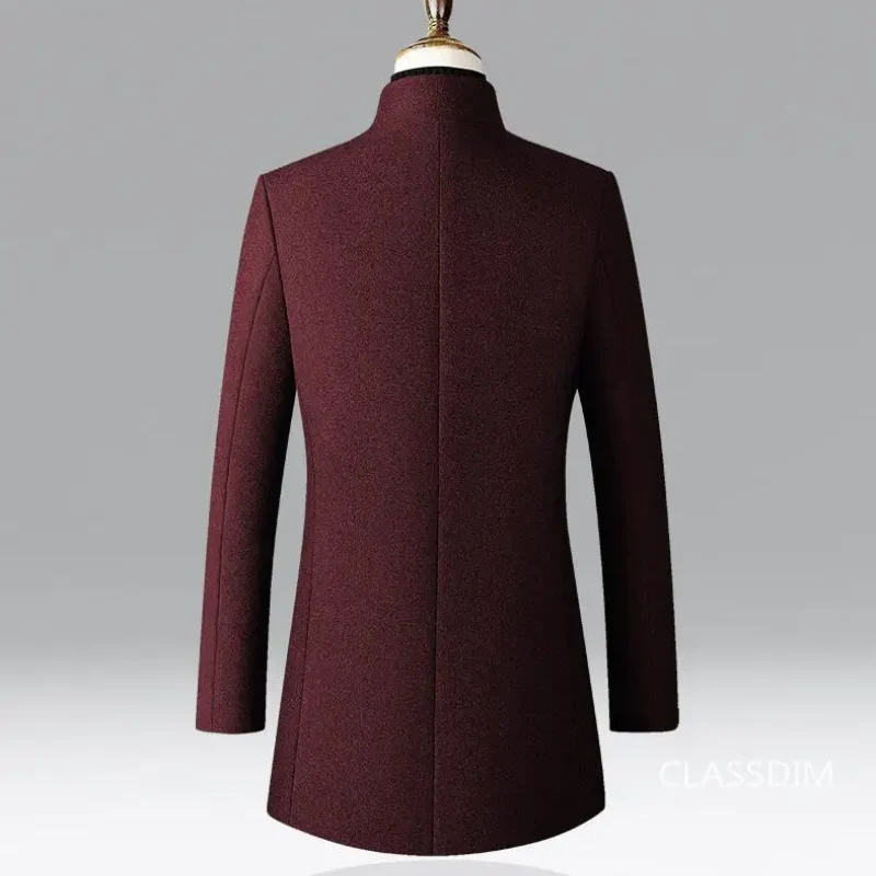 Oleg | Men's two-tone winter coat - elegant comfort for cold days - Image 2