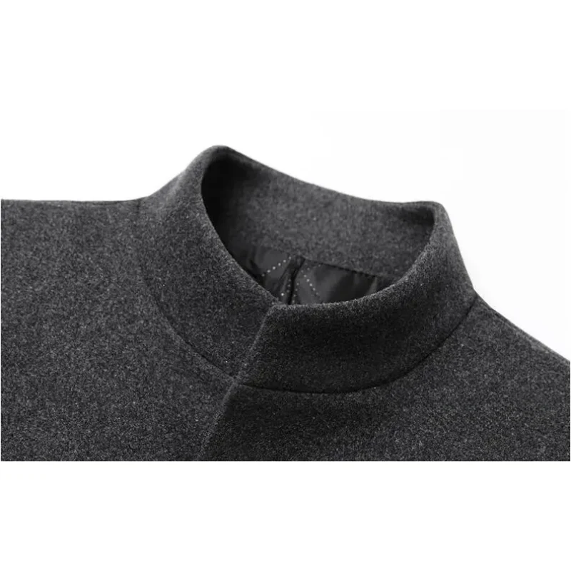 Oleg | Men's two-tone winter coat - elegant comfort for cold days - Image 3
