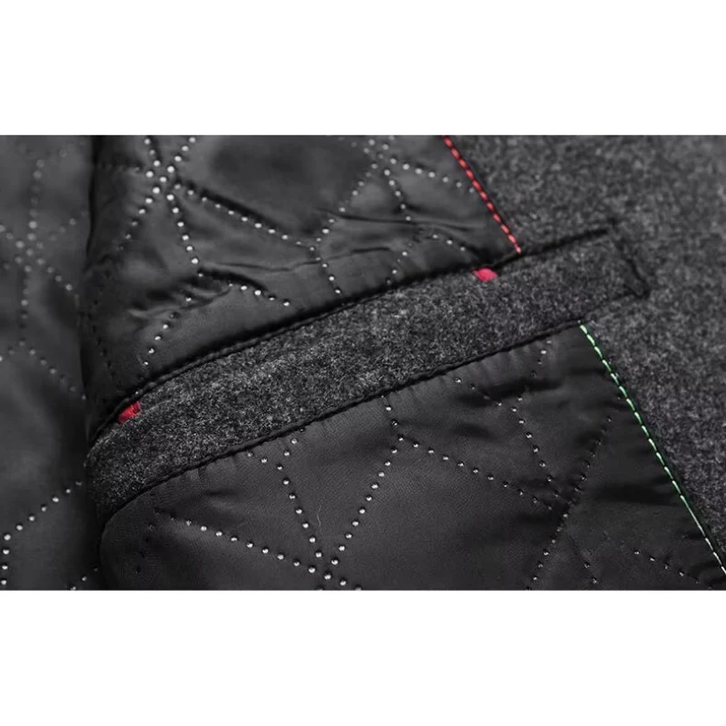 Oleg | Men's two-tone winter coat - elegant comfort for cold days - Image 7