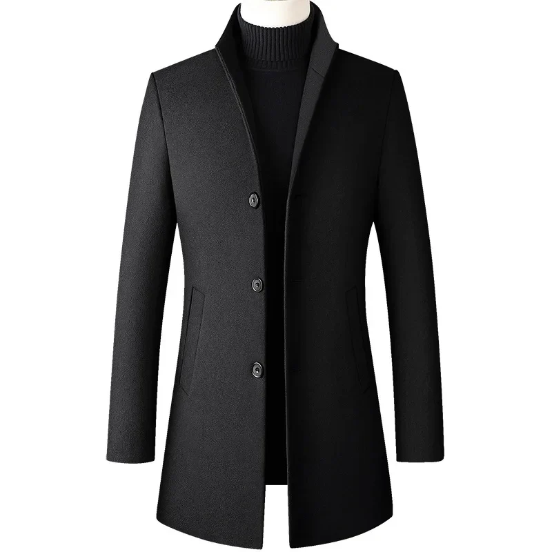 Oleg | Men's two-tone winter coat - elegant comfort for cold days - Image 9