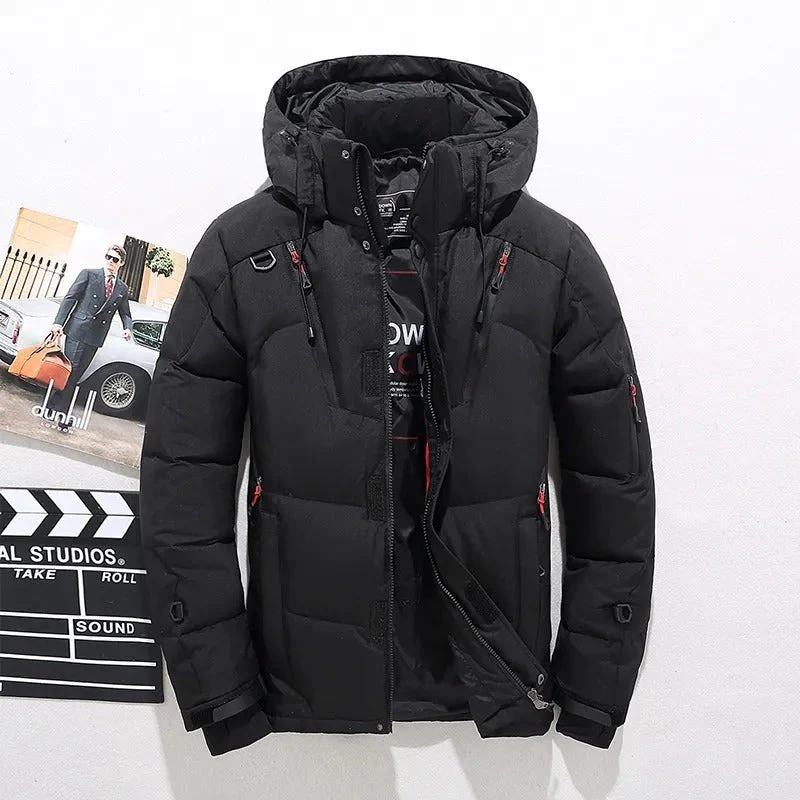 Olegario® | Men’s Puffer Jacket With Chest Zip Pockets - Image 2
