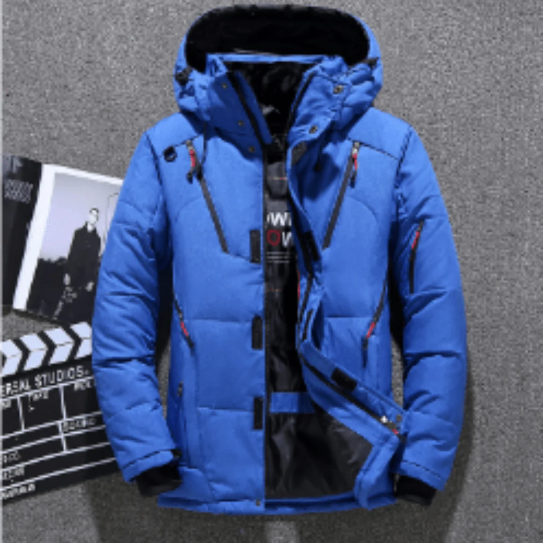 Olegario® | Men’s Puffer Jacket With Chest Zip Pockets - Image 5