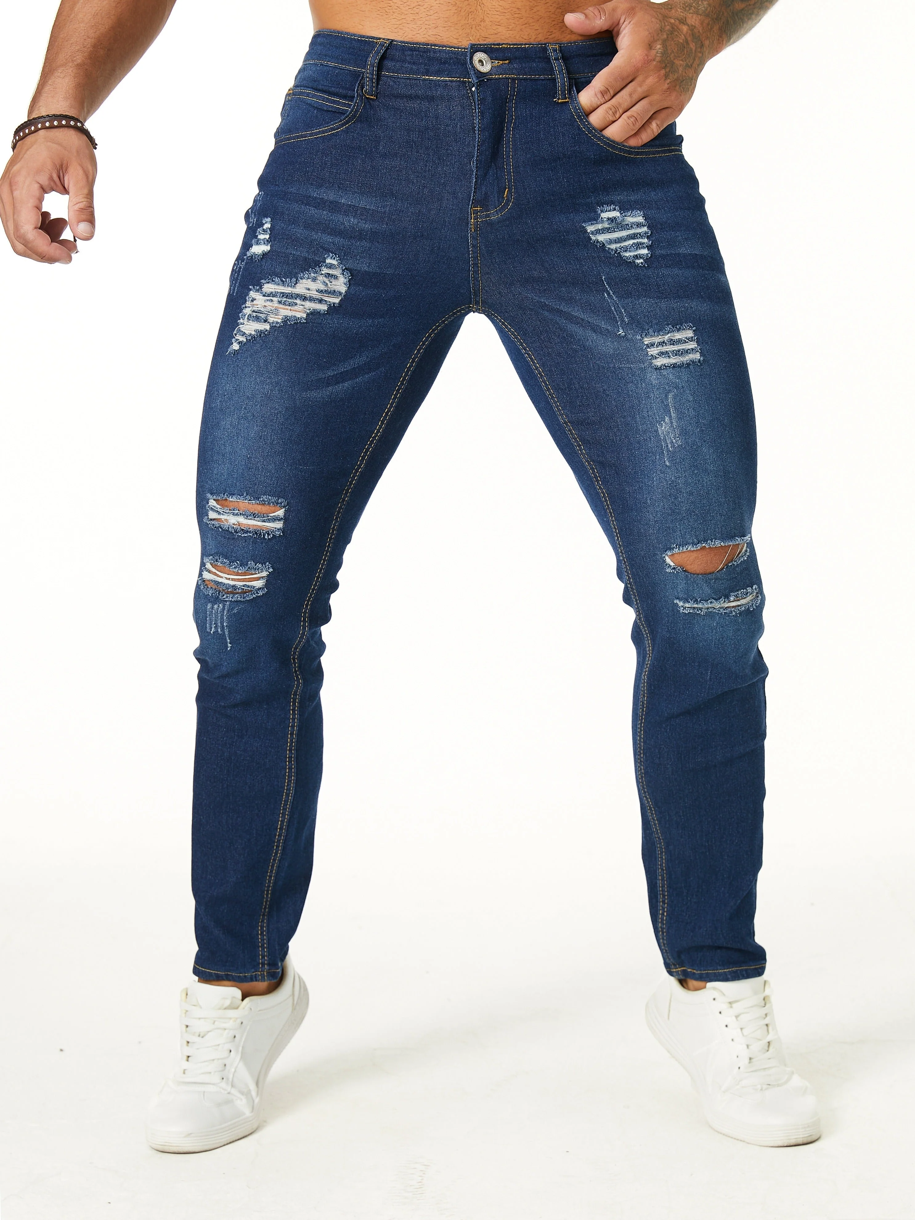 Olegario® | Stylish Ripped Jeans - Image 4