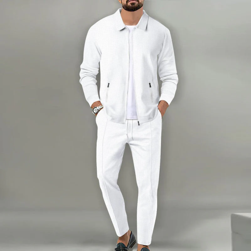 Oliver® | 2-piece set with long pants and jacket with zipper - Image 2