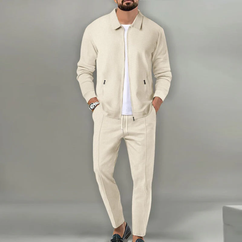 Oliver® | 2-piece set with long pants and jacket with zipper - Image 4