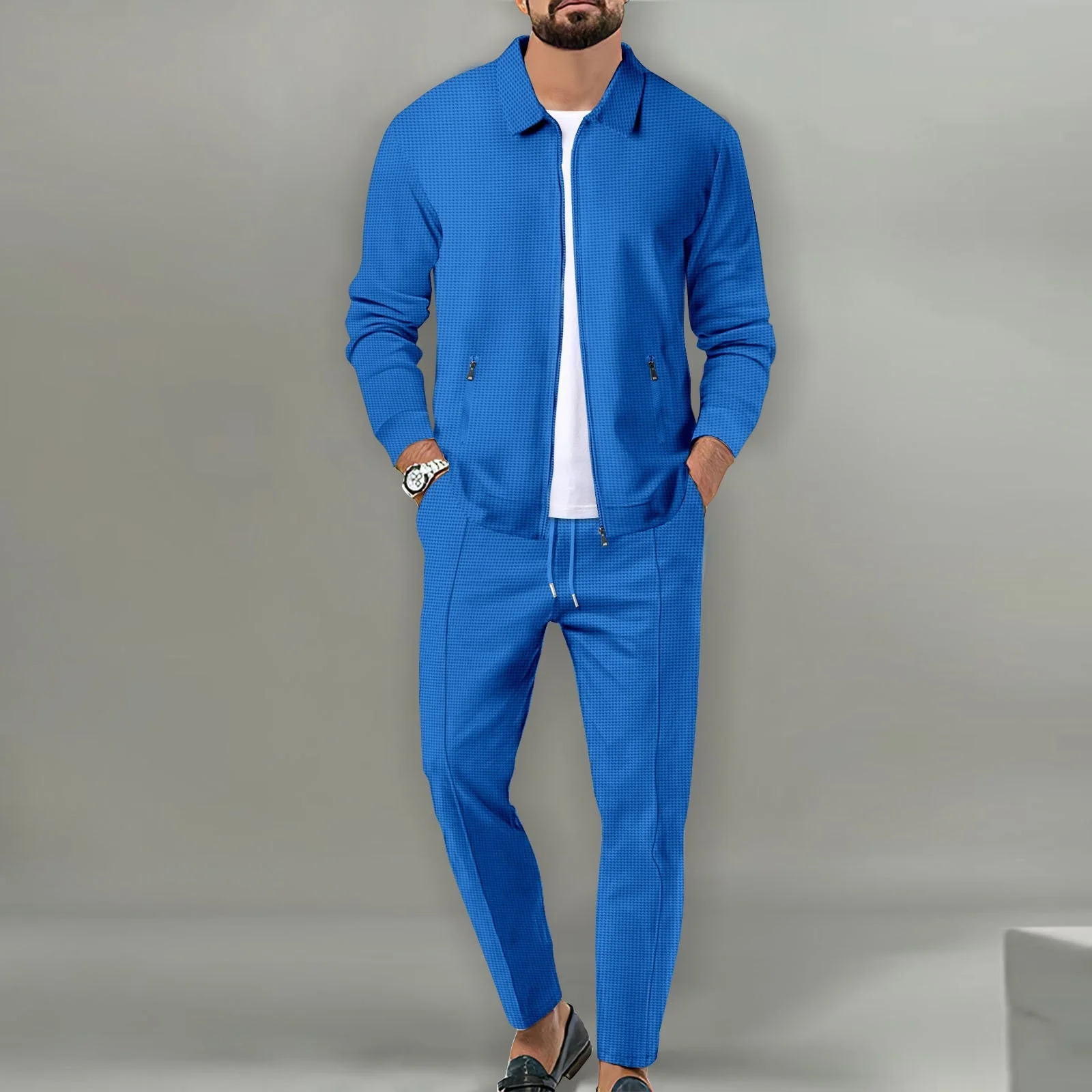 Oliver® | 2-piece set with long pants and jacket with zipper - Image 5