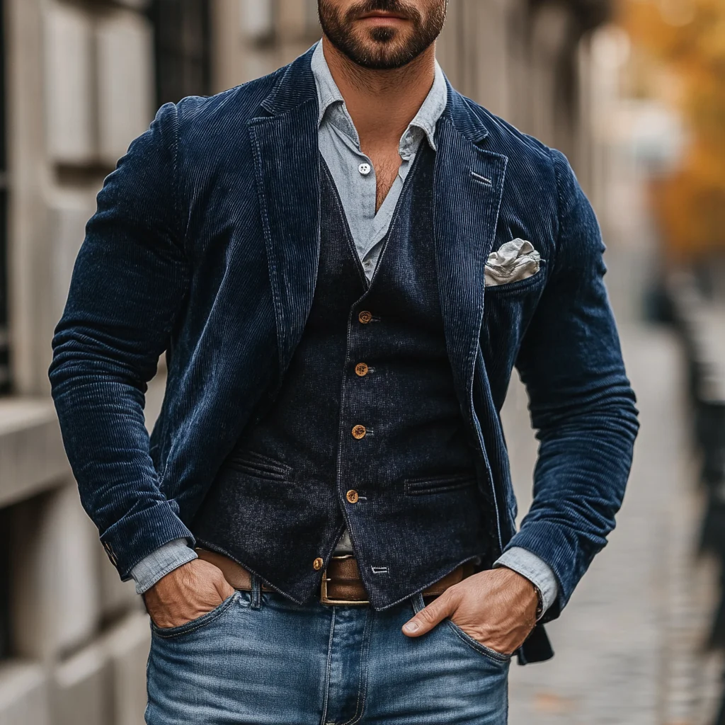 Oliver® | Blazer E Gilet In Cashmere - Image 2