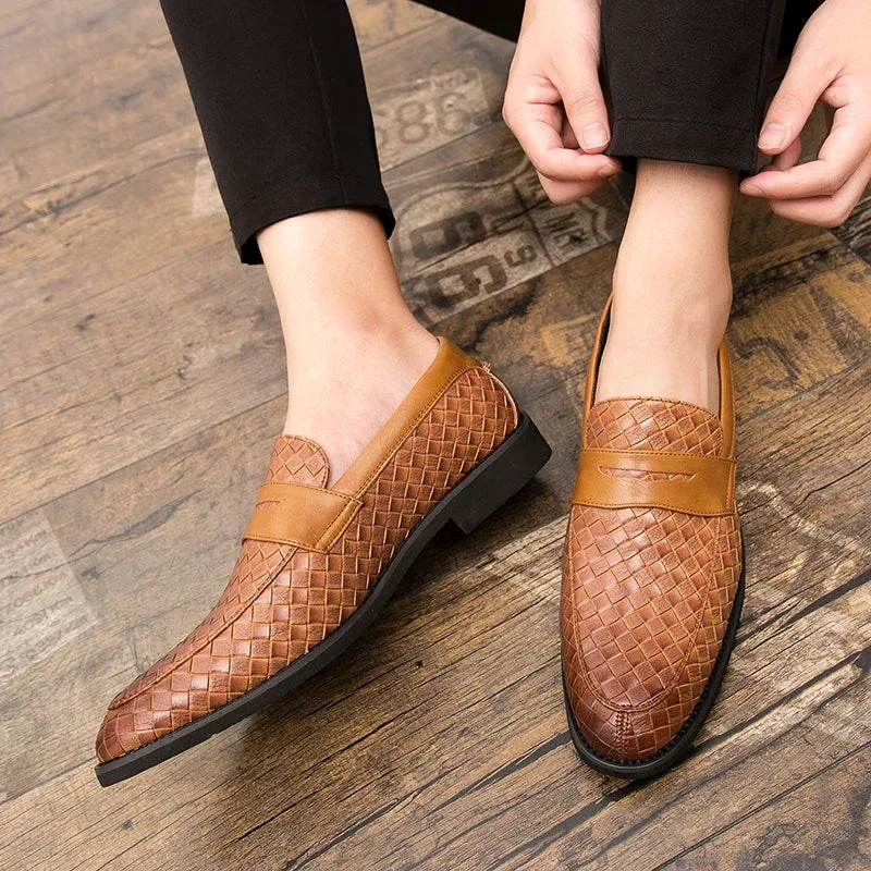 Oliver | Elegant Woven Loafers - Image 5