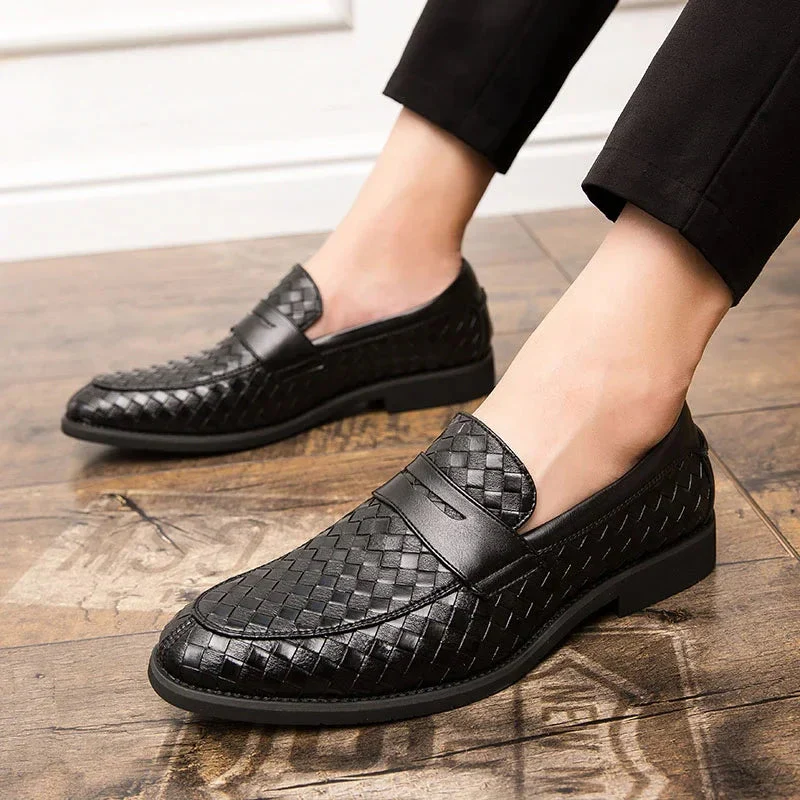 Oliver | Elegant Woven Loafers - Image 7