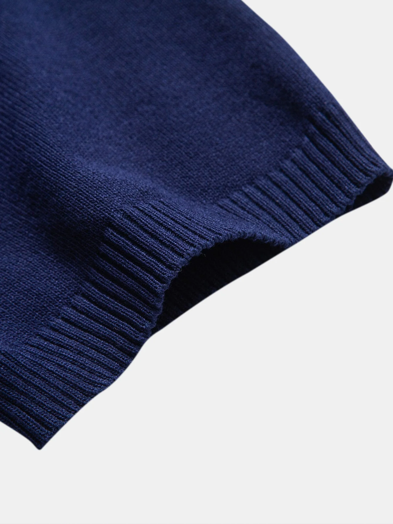 Oliver | Textured Color Block Knit Polo - Image 8