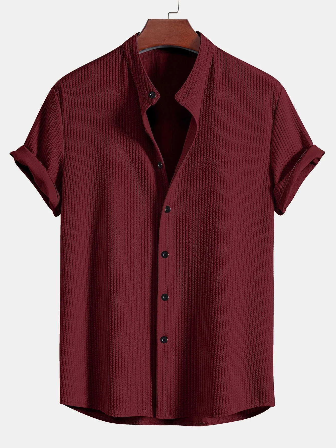 Omar® | Men'S Shirt With Stand-Up Collar - Image 11