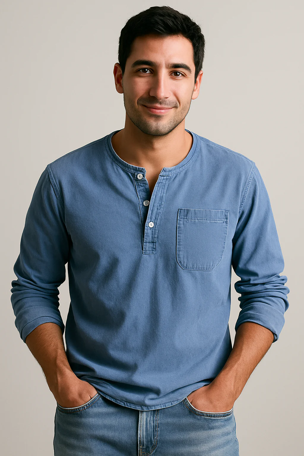 Omar® | Vintage Long Sleeve Shirt - Image 12