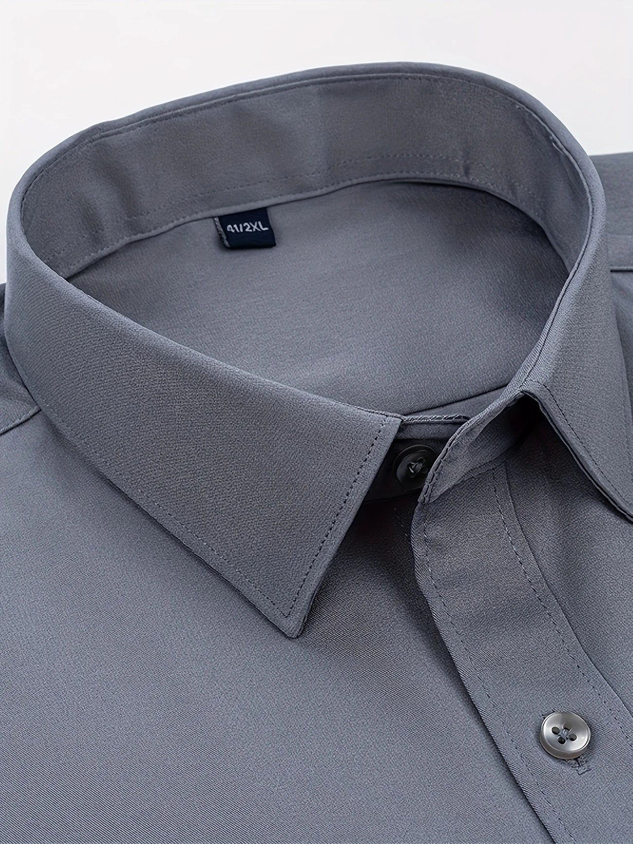 Omar | Elegant long-sleeved button-down shirt - Image 28