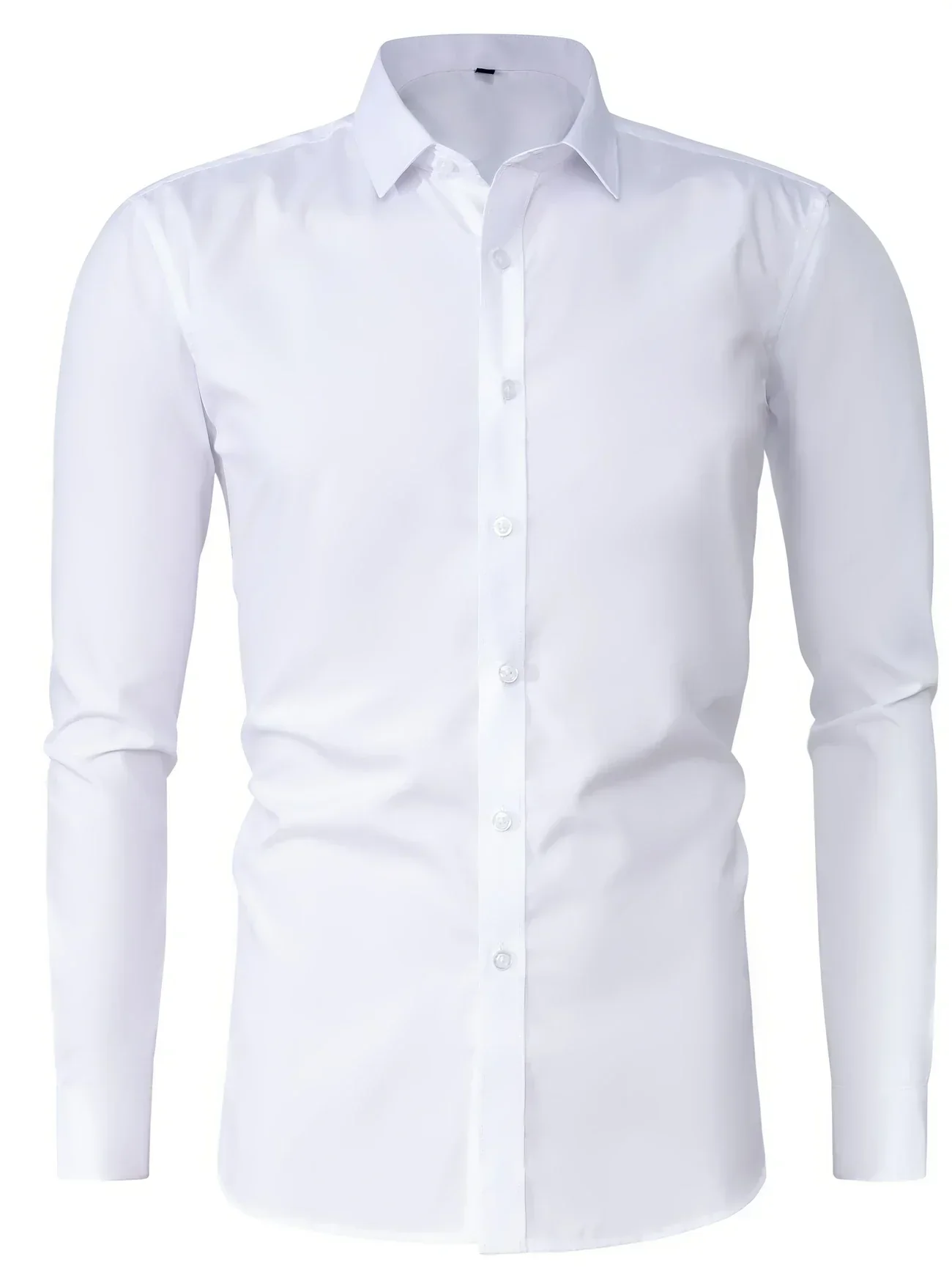 Omar | Elegant long-sleeved button-down shirt - Image 29