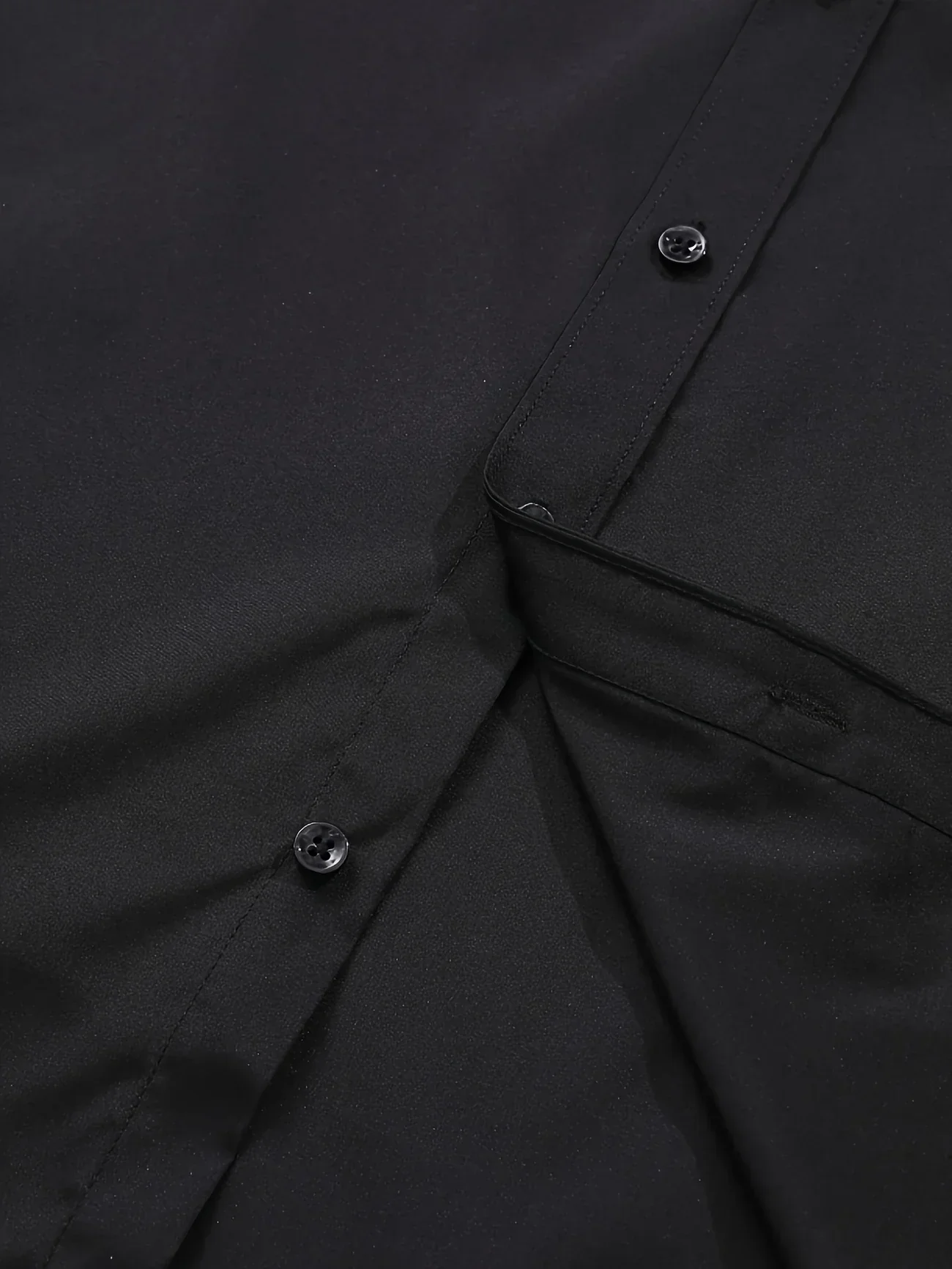 Omar | Elegant long-sleeved button-down shirt - Image 5