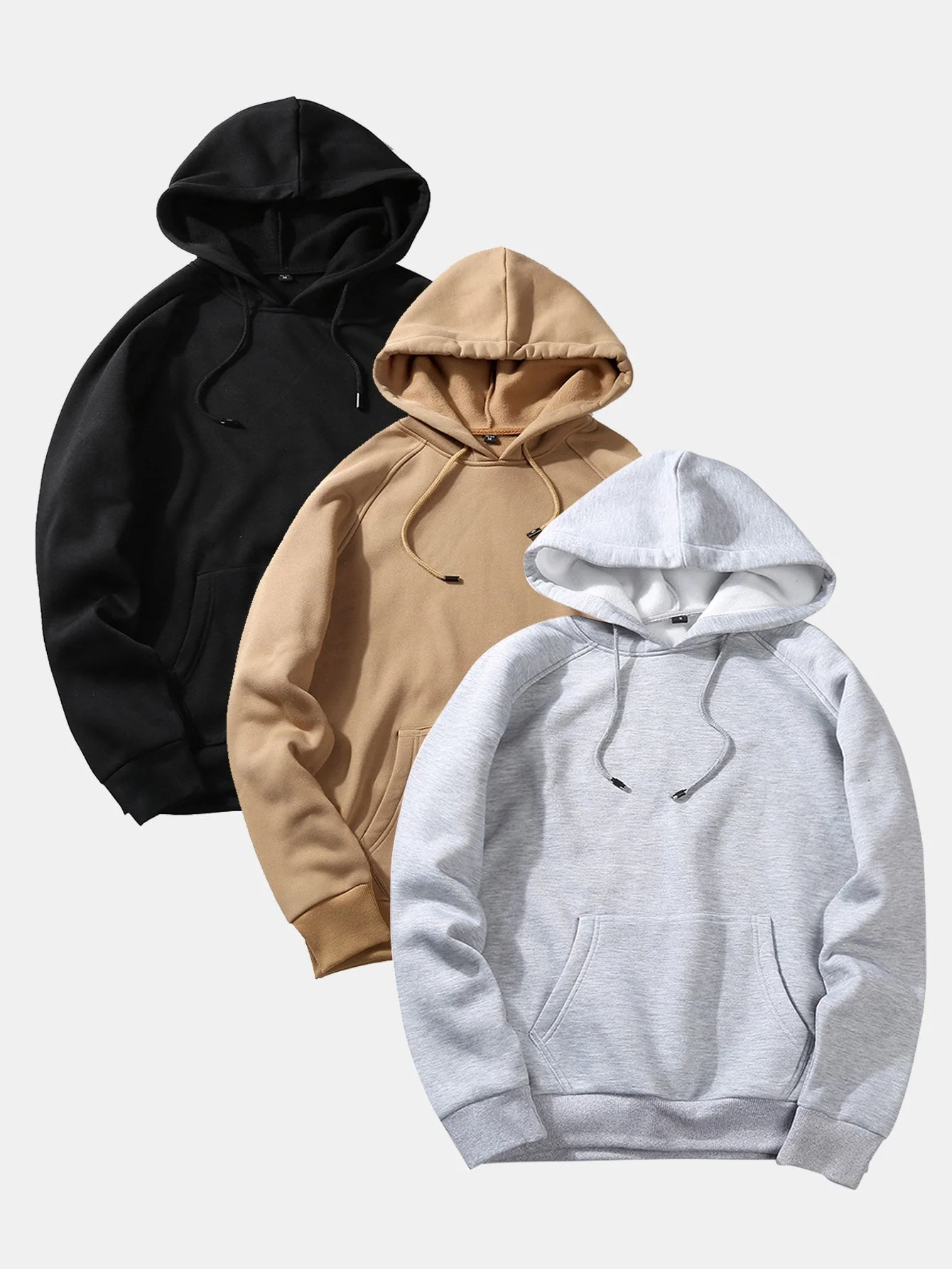 Omari | 3 Pieces  Basic Hoodies - Image 12