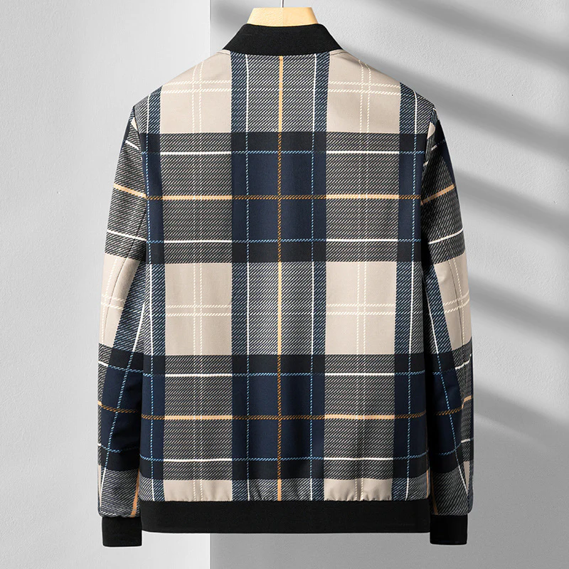 Onésimo® | Plaid Bomber Jacket - Image 4