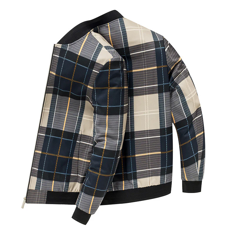 Onésimo® | Plaid Bomber Jacket - Image 6