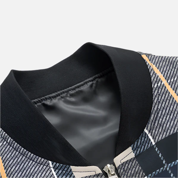Onésimo® | Plaid Bomber Jacket - Image 7