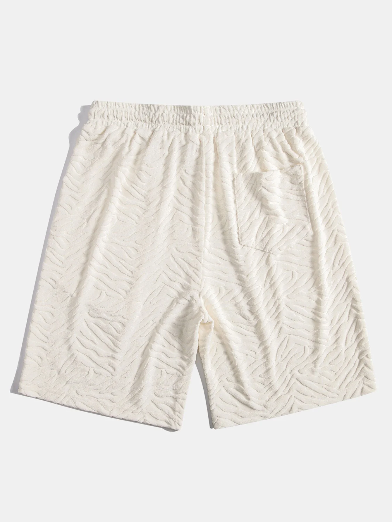 Oreste® | Animal Texture Terry Shorts - Image 4