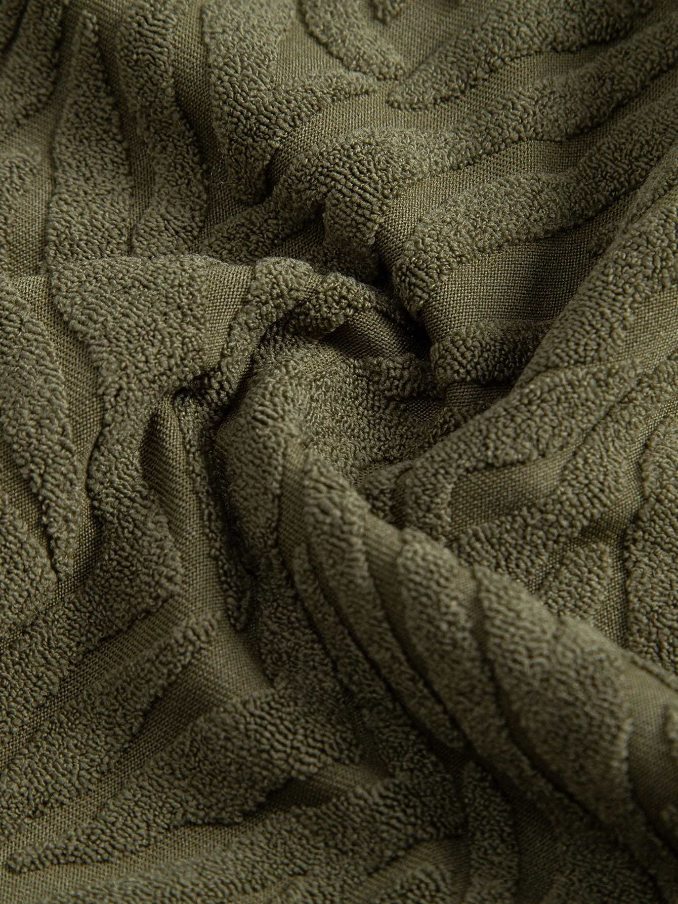 Oreste® | Animal Texture Terry Shorts - Image 8