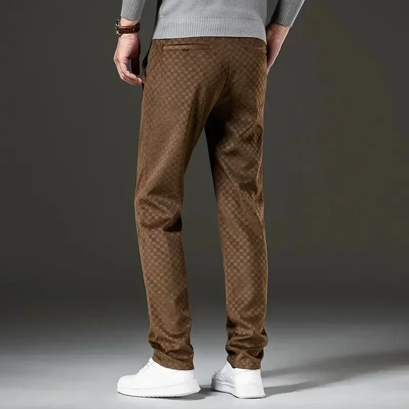 Orestes® | Corduroy Check Trousers - Image 2