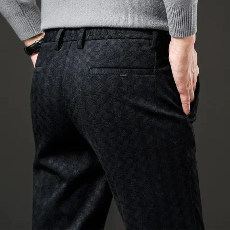 Orestes® | Corduroy Check Trousers - Image 7