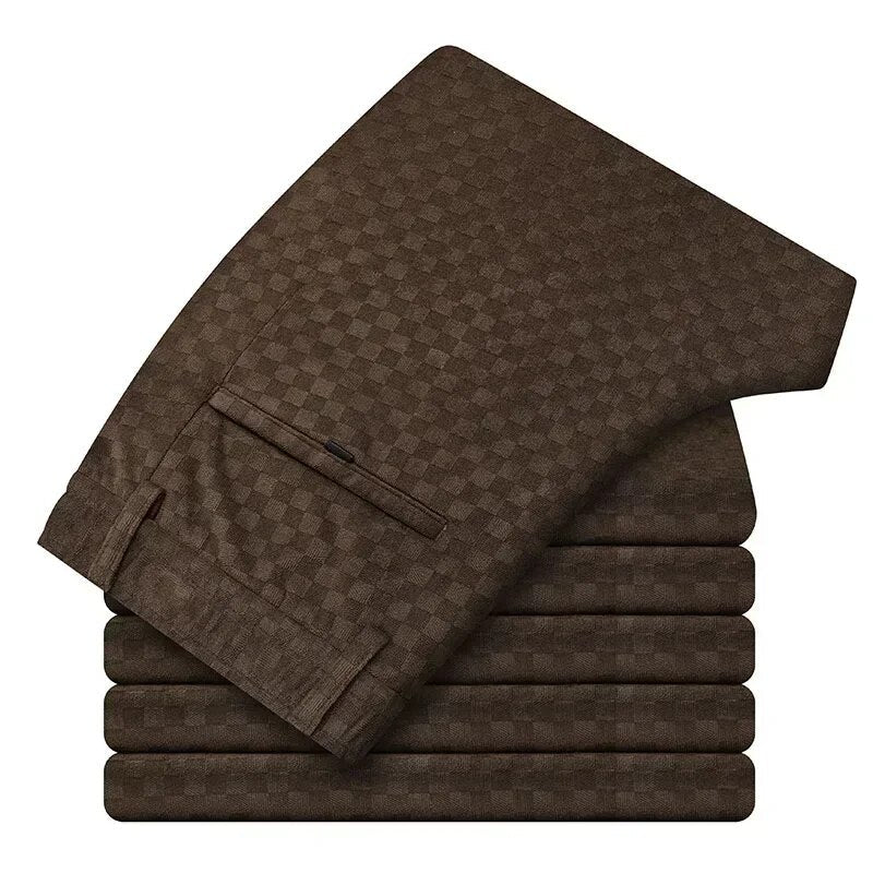 Orestes® | Corduroy Check Trousers - Image 8