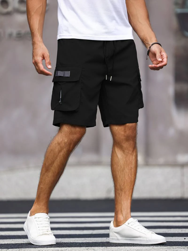 Orestes® | Trendy Men'S Cargo Shorts With Drawstring - Image 2