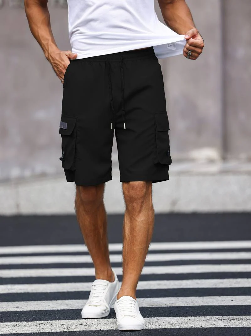 Orestes® | Trendy Men'S Cargo Shorts With Drawstring - Image 3