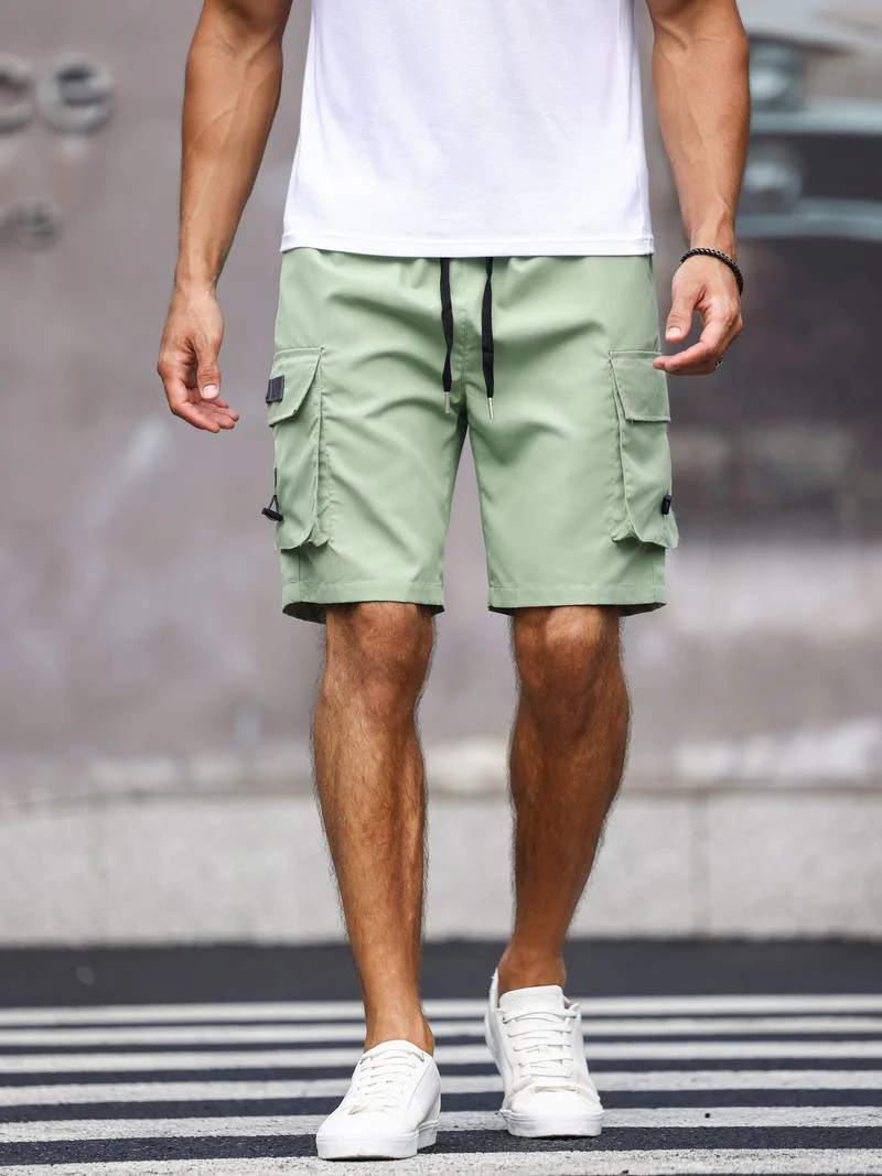 Orestes® | Trendy Men'S Cargo Shorts With Drawstring - Image 6