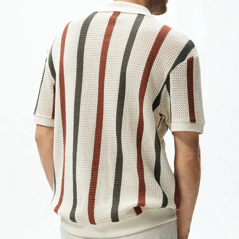 Orion® | Striped Polo For Men - Image 2