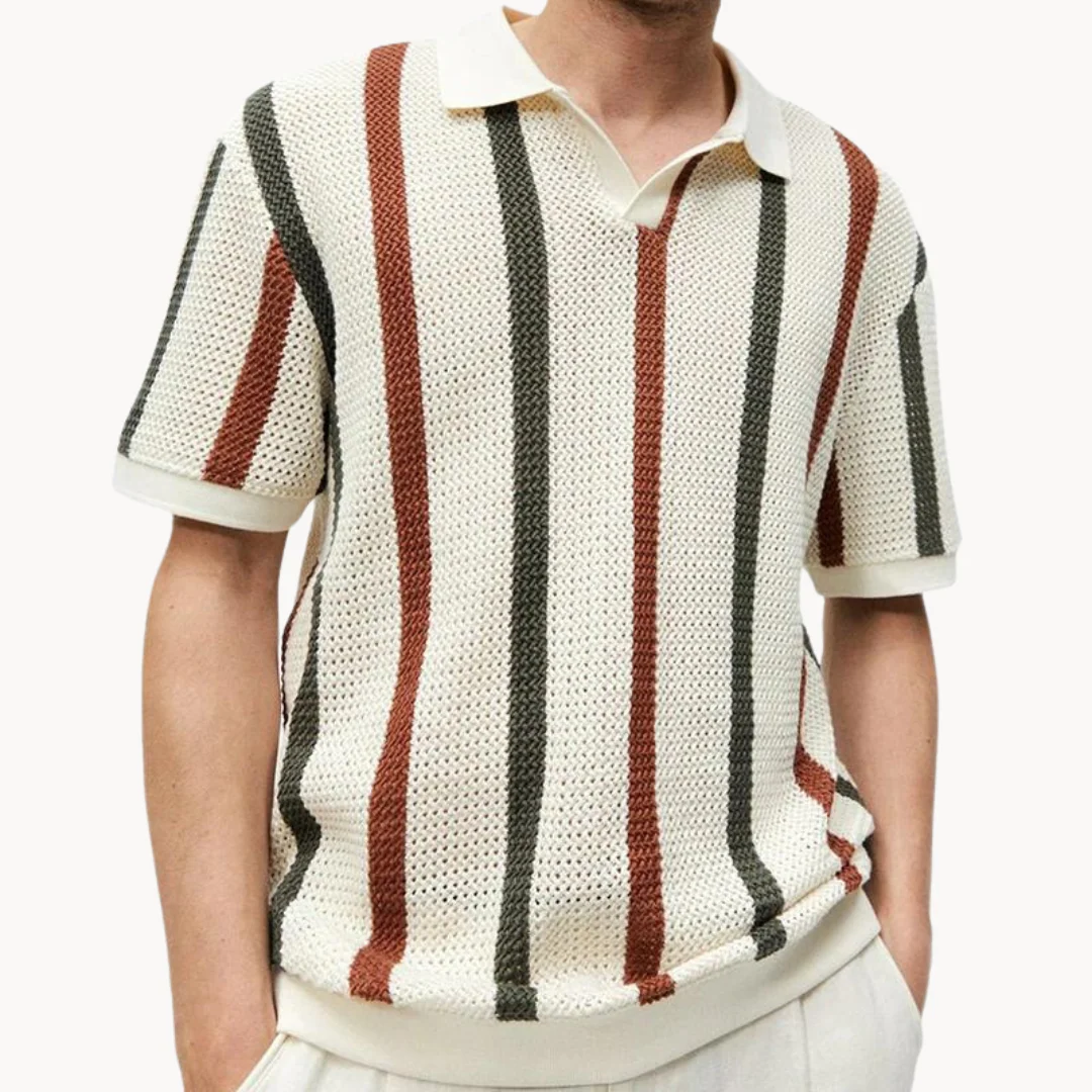 Orion® | Striped Polo For Men - Image 3