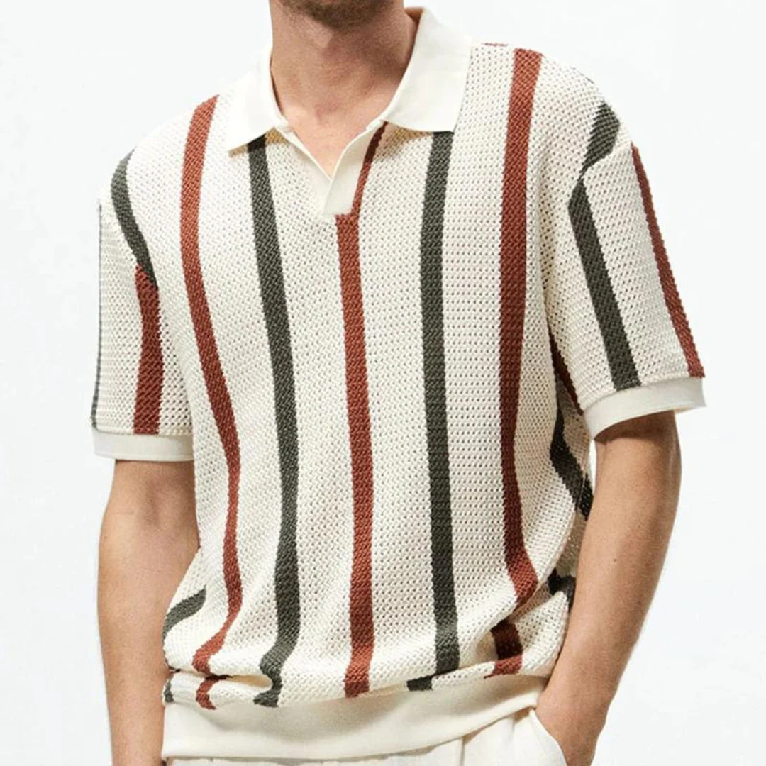 Orion® | Striped Polo For Men - Image 4