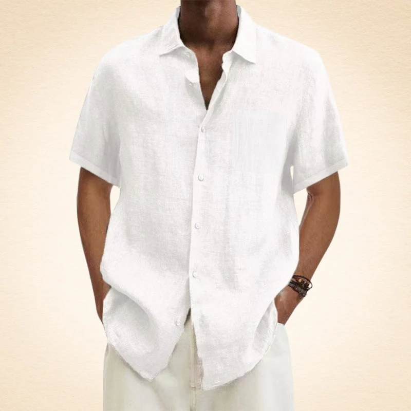 Orion | Elegant linen shirt - Image 3
