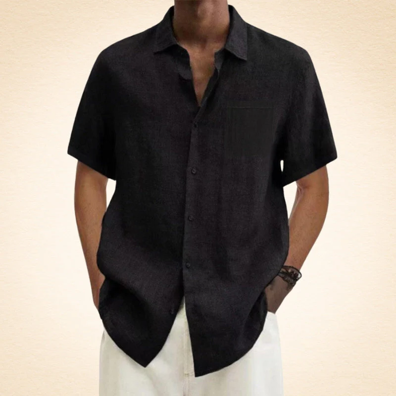 Orion | Elegant linen shirt - Image 5